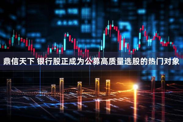 鼎信天下 银行股正成为公募高质量选股的热门对象